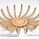 Obstschale Tentakel aus Birke Multiplex Obstschale Tentakel aus Birke Multiplex