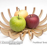 Obstschale Tentakel aus Birke Multiplex Obstschale Tentakel aus Birke Multiplex