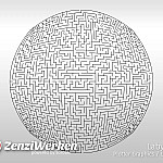 Plottergraphics-Maze 2 Orthogonal-Distorted Plottergraphics-Maze 2 Orthogonal-Distorted