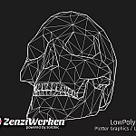 Plottergraphics-LowPolyMesh-Skull Plottergraphics-LowPolyMesh-Skull