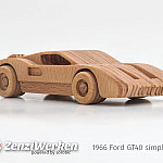 Plywood model Plywood model