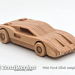 Plywood model Plywood model