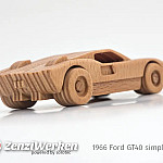 Plywood model Plywood model