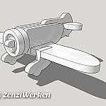 3D-model using SketchUpp 3D-model using SketchUpp