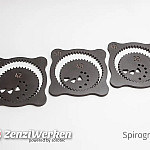 Spirograph made from Pertinax Spirograph made from Pertinax